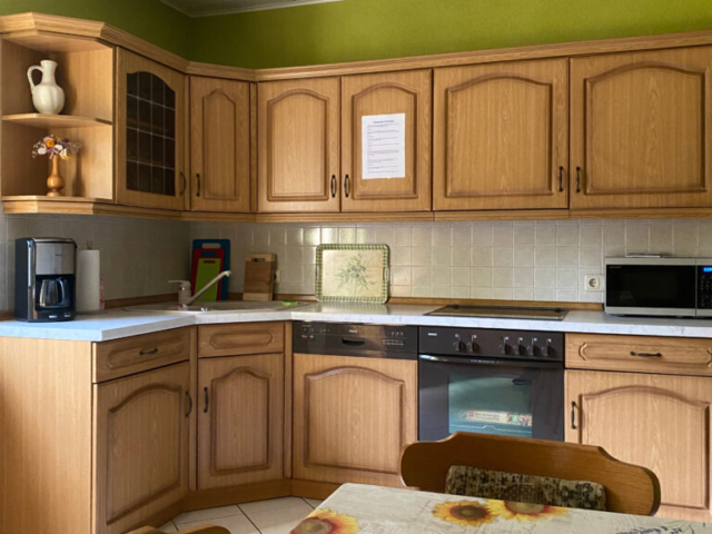 Küche Ferienwohnung Erzgebirge