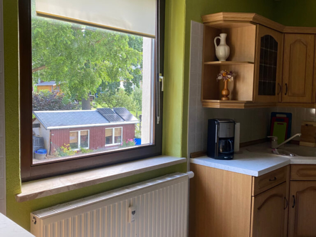 Küche Ferienwohnung Erzgebirge